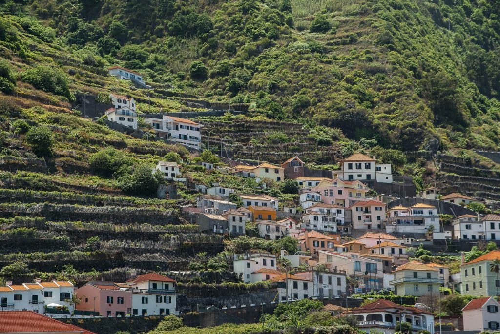 Madeira Dorf in den Bergen